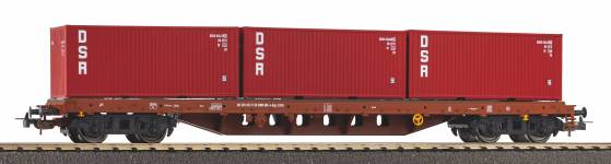 PIKO 24500 - H0 - Containertragwagen DSR Container, DR, Ep.